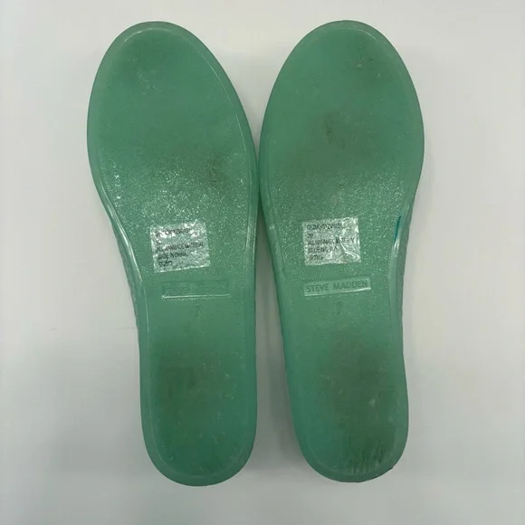 Steve Madden Women's Gyzmo Ballet Flat in Mint - Picture 14 of 15